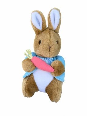 Vintage Eden Peter Rabbit Plush Bunny Stuffed Animal Lovey 8” Soft Cuddly GUC